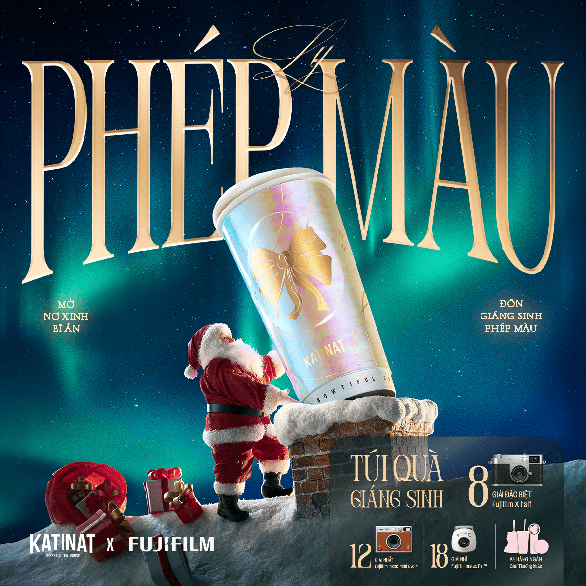 KATINAT BOWTIFUL CHRISTMAS – MỞ NƠ XINH BÍ ẨN – ĐÓN GIÁNG SINH PHÉP MÀU