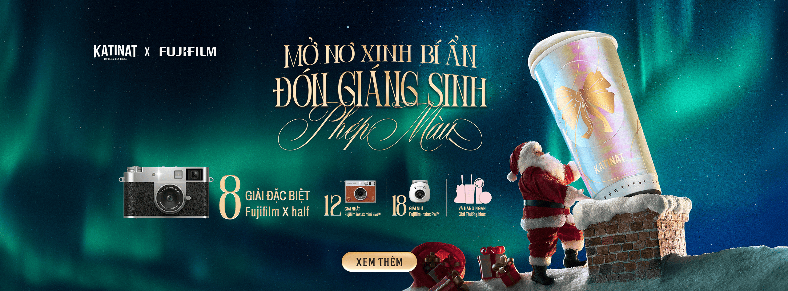 KATINAT BOWTIFUL CHRISTMAS – MỞ NƠ XINH BÍ ẨN – ĐÓN GIÁNG SINH PHÉP MÀU