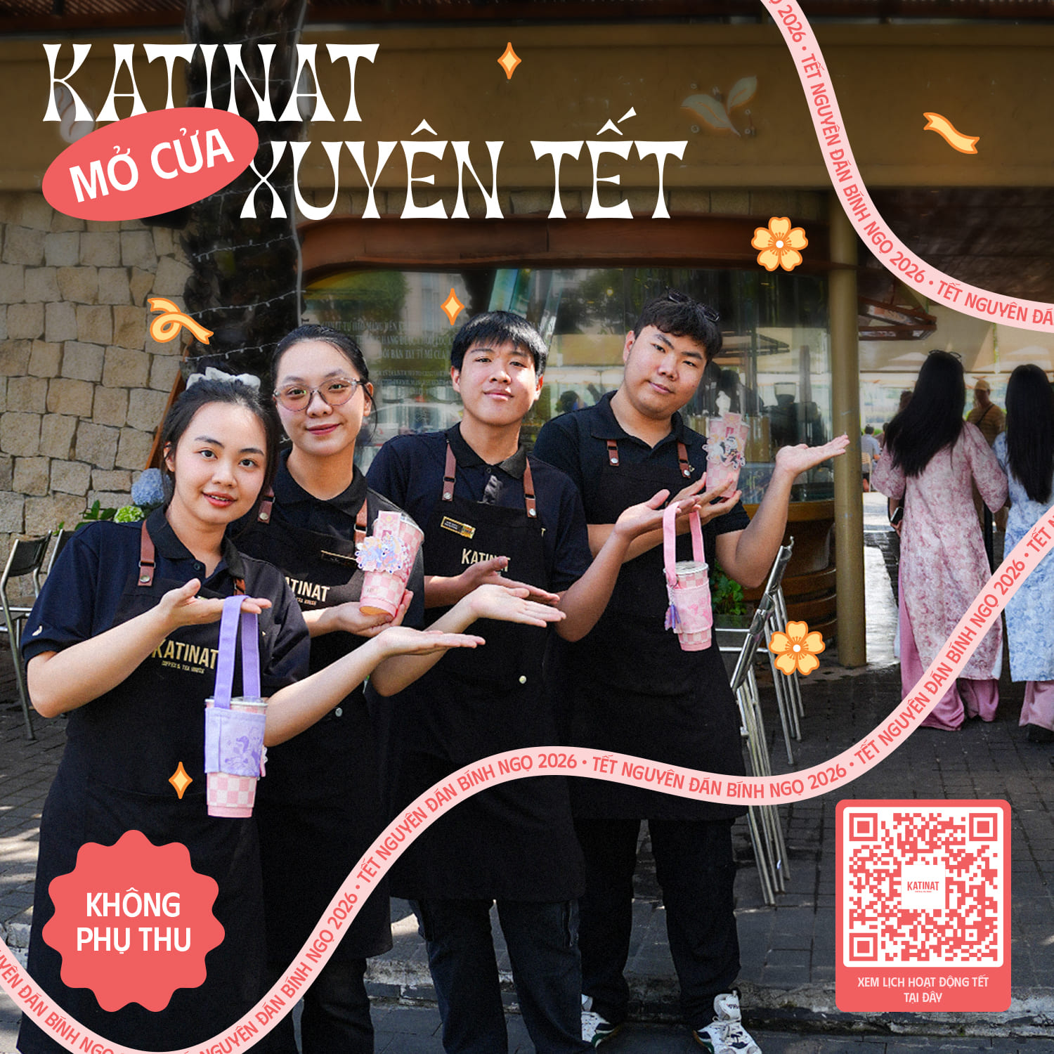 LỊCH HOẠT ĐỘNG TẾT BÍNH NGỌ 2026 CỦA KATINAT TRÊN TOÀN QUỐC 